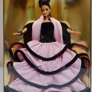 Escada Barbie Doll in Black and Pink